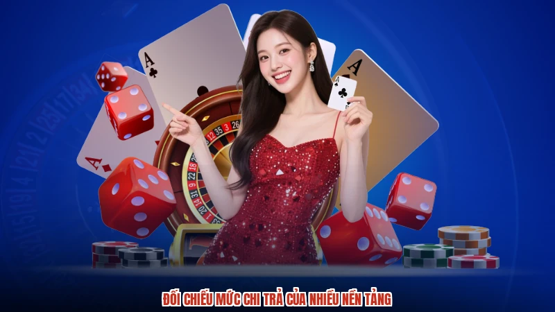 Đối chiếu mức chi trả của nhiều nền tảng
