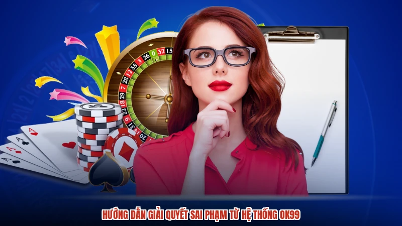 Hướng dẫn giải quyết sai phạm từ hệ thống OK99