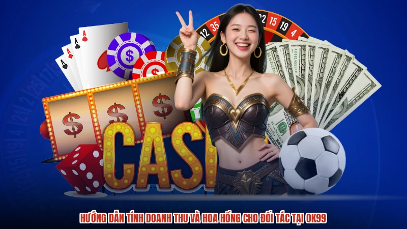Hướng dẫn tính doanh thu và hoa hồng cho đối tác tại OK99