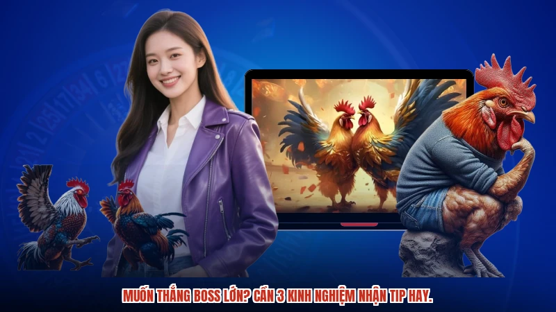 Muốn thắng boss lớn? Cần 3 kinh nghiệm nhận tip hay.