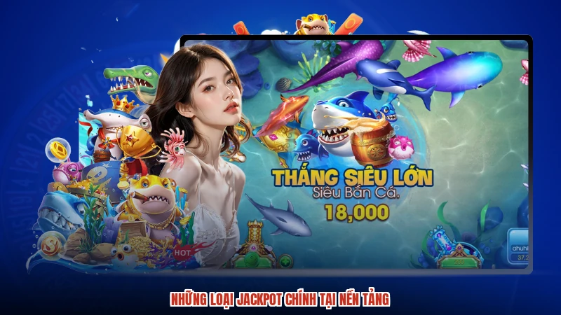 Những loại jackpot chính tại nền tảng
