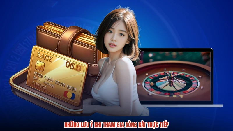 Những lưu ý khi tham gia sòng bài trực tiếp