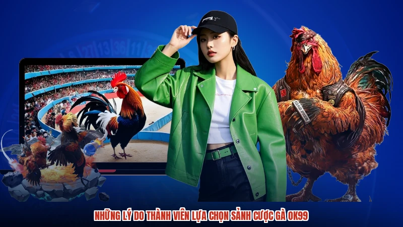 Những lý do thành viên lựa chọn sảnh cược gà OK99